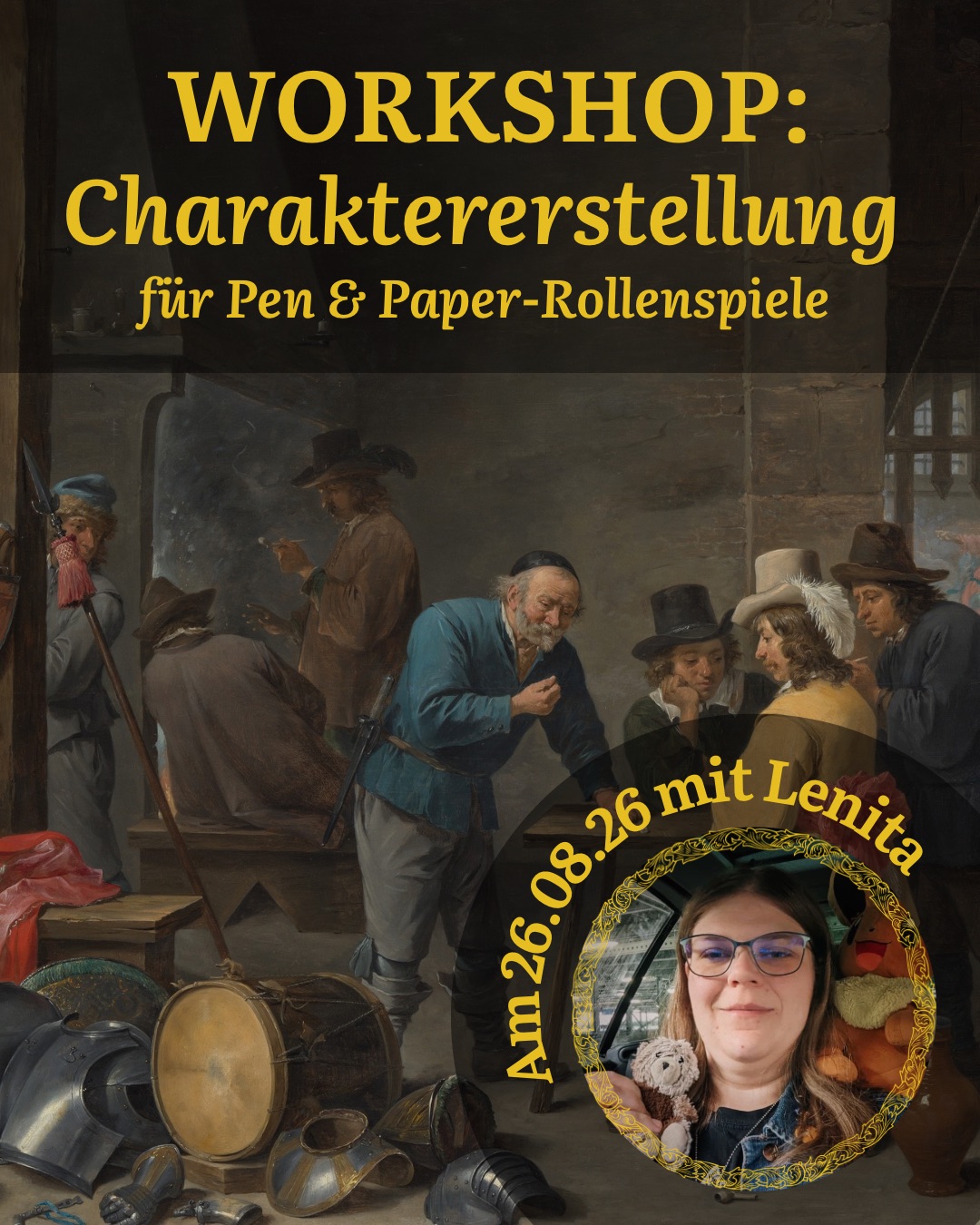 Workshop: Charaktererstellung für Pen and Paper-Rollenspiele